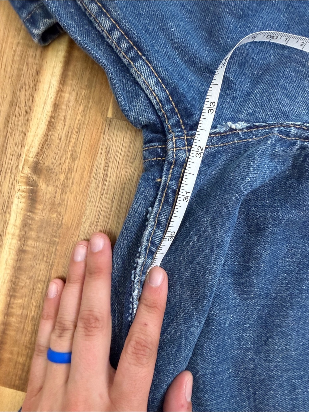 Vintage Calvin Klein Wide Leg Jeans - Picture 8 of 8